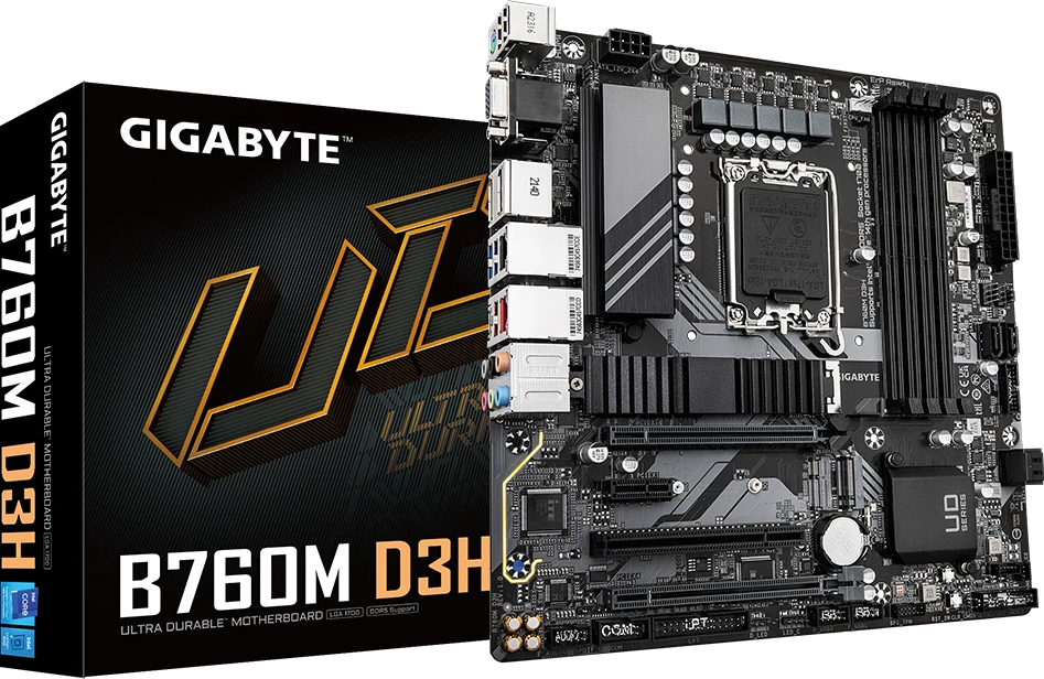 Gigabyte B760M D3H (Rev. 1.x)